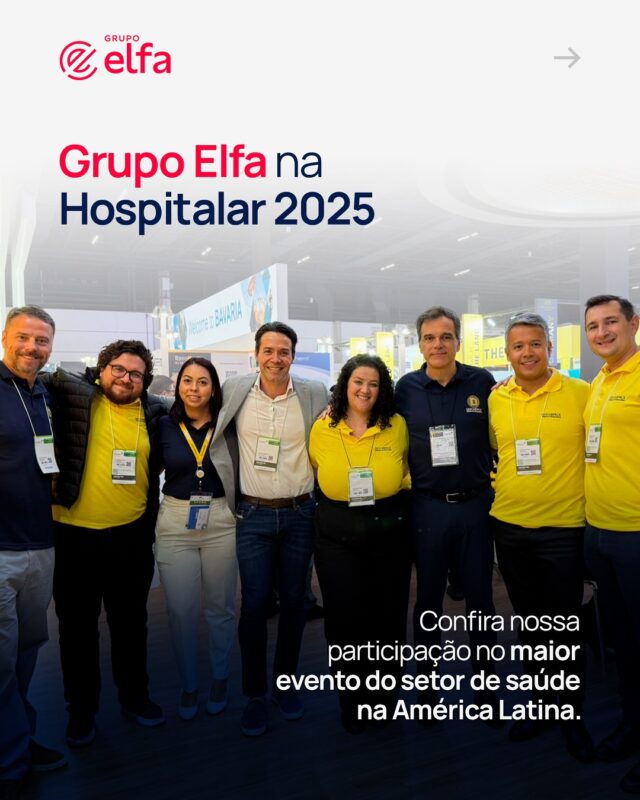 Marcamos presença no maior evento do setor de saúde na América Latina. 🌟 @hospitalaroficial 

Foram dias de conexões, conhecimentos compartilhados e muitos negócios. Agradecemos a cada profissional que passou pelo nosso estande e pôde conhecer de perto nossas soluções em Materiais Descartáveis, com a @descarpackoficial.

Grupo Elfa, ampliando caminhos para levar saúde a milhões de vidas! ❤️

#GrupoElfa #Hospitalar2025 #Descarpack #saúde #descartáveis #inovação #distribuição