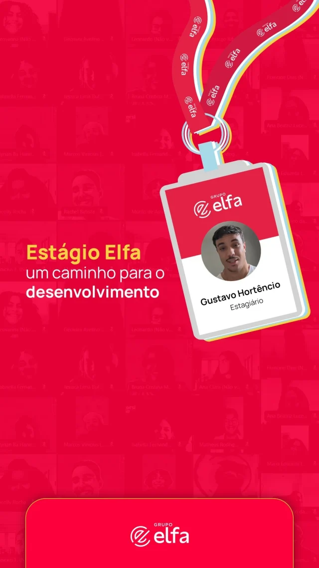 No Grupo Elfa, acreditamos no poder de transformação que começa com uma oportunidade.

O estágio na companhia incentiva novos talentos a se desenvolverem, oferecendo experiências e aprendizados que impulsionam carreiras.

Neste Dia do Estagiário, celebramos aqueles que, com intensidade, contribuem para alcançarmos resultados cada vez mais expressivos! ❤️

#GrupoElfa #DiaDoEstagiário #estágio  #ProgramadeEstágioElfa #saúde