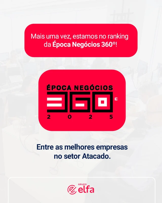 Um novo reconhecimento que atesta: estamos entre as melhores empresas do país! 🏆

Pelo terceiro ano consecutivo, figuramos no anuário da Época Negócios 360º, no setor Atacado. A publicação avalia empresas com base em: desempenho financeiro, governança, performance socioambiental, inovação, visão de futuro e pessoas.

Os resultados mostram nossa solidez ligada à governança e às nossas pessoas. Seguimos juntos, avançando no propósito de ampliar caminhos para levar saúde a milhões de vidas! ❤️

#GrupoElfa #ÉpocaNegócios360 #saúde #distribuição #premiação