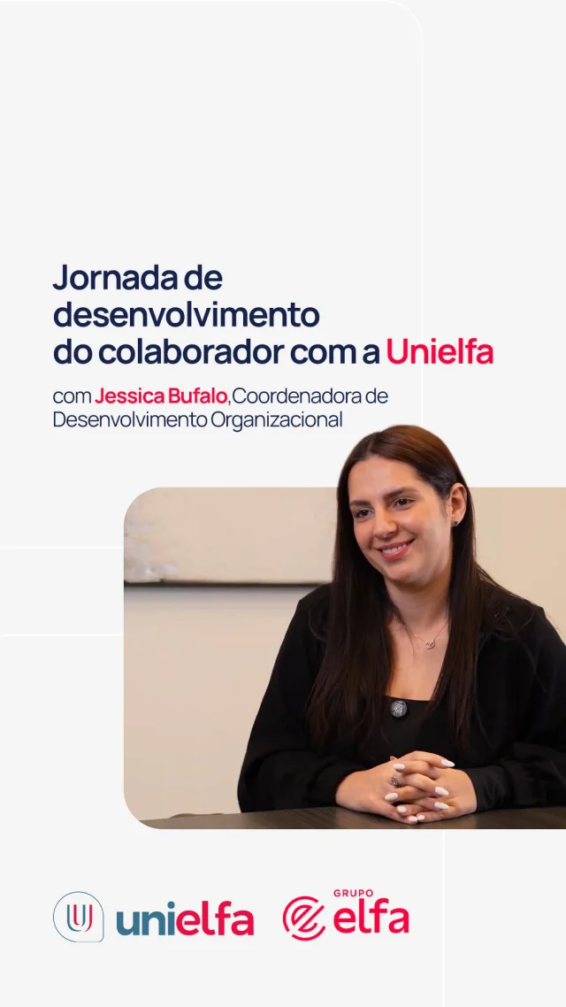 Promover a evolução profissional de cada colaborador é um compromisso que colocamos em prática com ações concretas. ❤️

Nossa Universidade Corporativa, a Unielfa, foi criada para oferecer oportunidades de desenvolvimento ao time, por meio de capacitações corporativas que elevam o nível dos resultados na nossa empresa.

▶️ Jessica Bufalo, Coordenadora de Desenvolvimento Organizacional, fala sobre o processo de implementação dos programas e os resultados positivos que eles têm gerado ao longo dos anos.

#GrupoElfa #Unielfa #Unielfa10anos #capacitação #capacitaçãocorporativa #marcaempregadora #employerbranding