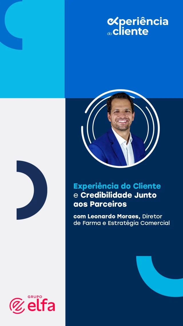 No Grupo Elfa, a confiança de cada parceiro no nosso trabalho tem um valor incalculável. ❤️

Trabalhamos diariamente para construir parcerias sólidas e conectar, de ponta a ponta, toda a cadeia da saúde. Leonardo Moraes, Diretor de Farma e Estratégia Comercial, fala sobre o nosso compromisso com uma entrega de excelência que gera credibilidade.

Dê o play no vídeo e confira! ▶️

#GrupoElfa #saúde #distribuição #logística #credibilidadejuntoaosparceiros #inovação