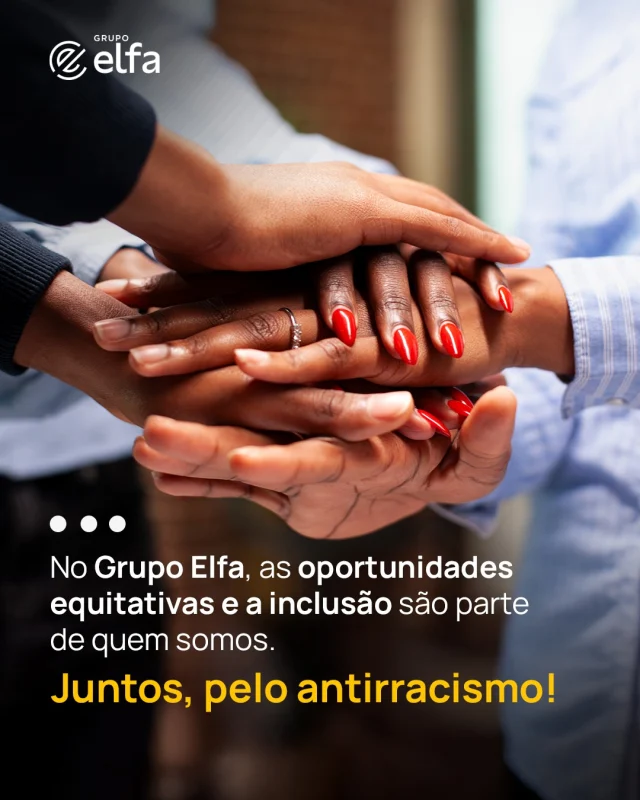 A causa antirracista só avança quando todos caminham na mesma direção. No Grupo Elfa, dia a dia construímos um ambiente livre de preconceitos, baseado no respeito e na equidade.

Neste Dia da Consciência Negra, reforçamos o compromisso com o combate ao racismo e com a promoção de espaços em que todos os colaboradores se sintam acolhidos.

Seguimos trabalhando por uma empresa que valoriza a pluralidade e reconhece a importância de cada voz. Com intensidade, impulsionamos a mudança! ❤️

#GrupoElfa #DiaDaConsciênciaNegra #ConsciênciaNegra #Diversidade #Inclusão