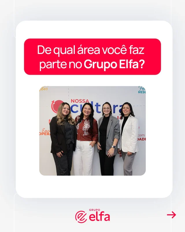 Cada área do Grupo Elfa tem características que só quem faz parte entende!

Conta aqui nos comentários qual é a sua! ❤️

#GrupoElfa #saúde #distribuição #logística