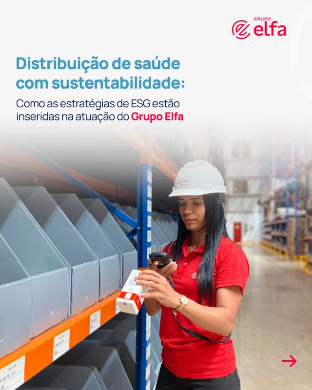 Cuidar da saúde também é fortalecer nosso compromisso com o meio ambiente e com a sociedade. Como isso acontece na prática dentro do Grupo Elfa? 🔍

A estratégia ESG faz parte de cada etapa da nossa operação. Da política de sustentabilidade às iniciativas de diversidade e inclusão, trabalhamos continuamente para elevar a qualidade da saúde e gerar impactos positivos que transformam vidas.

👉 Arraste para o lado e veja como estamos aplicando isso no nosso dia a dia!

#GrupoElfa #ESG #sustentabilidade #diversidade #governança #saúde #distribuição
