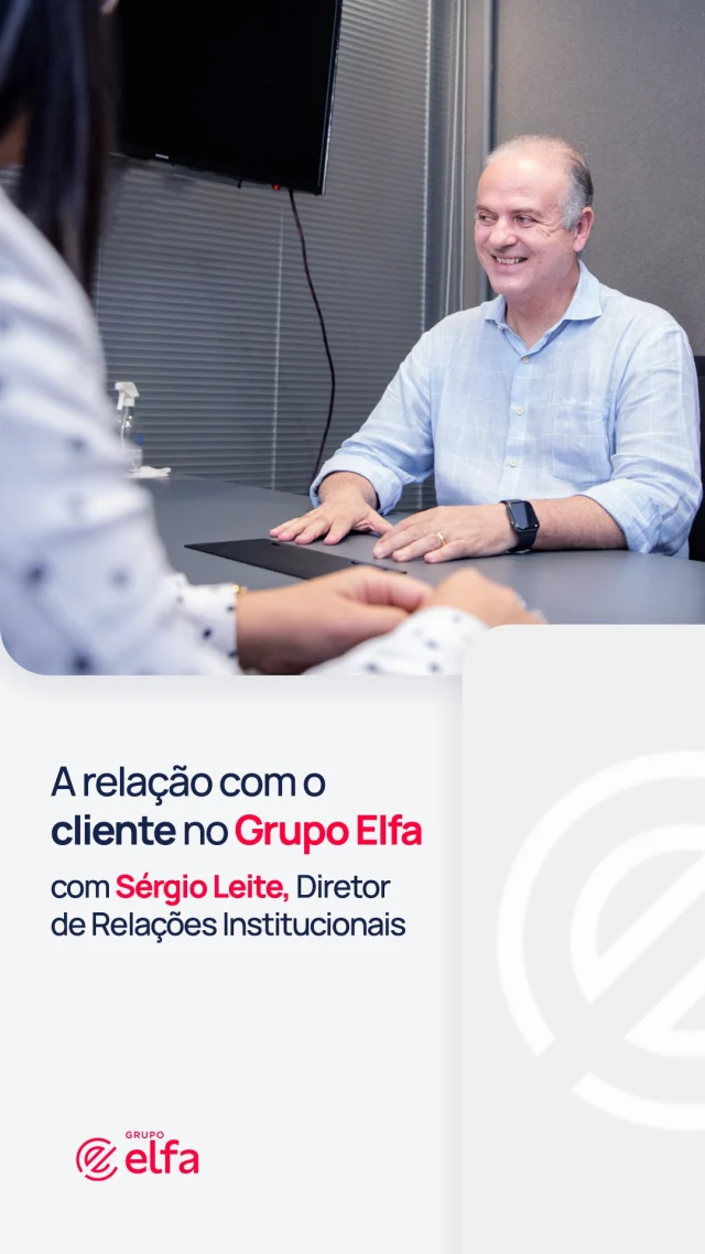 A relação com cada cliente representa um compromisso com a excelência no Grupo Elfa. 🤝

Por meio de uma atuação atenta às necessidades de nossos parceiros, construímos relações próximas e fortalecemos a nossa credibilidade.

Confira a visão do nosso Diretor de Relações Institucionais, Sérgio Leite, sobre esse tema. ❤️

#GrupoElfa #distribuição #saúde