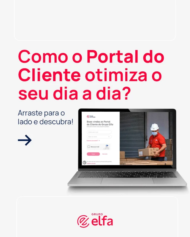 Com o Portal do Cliente Elfa, sua jornada de compra se torna muito mais prática!

Acesse agora, explore todos os recursos disponíveis e simplifique a sua rotina. 🚀✨

#GrupoElfa #PortaldoCliente #compra #saúde