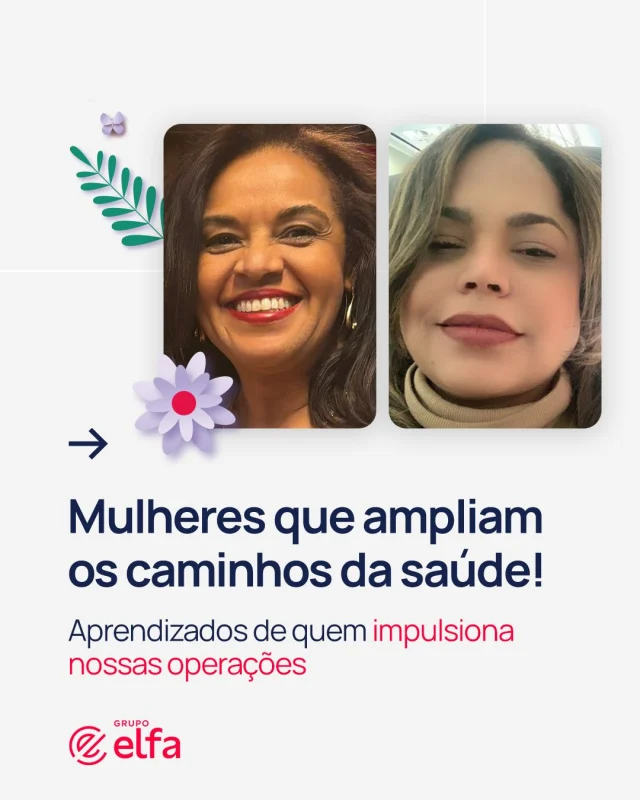 No Grupo Elfa, somos impulsionados pela determinação de mulheres comprometidas com a excelência. 🙋‍♀️

Neste mês de homenagens, convidamos nossas colaboradoras a compartilhar experiências e aprendizados que moldaram suas trajetórias e as tornaram as profissionais que hoje fortalecem nosso time.

Cada aprendizado é fundamental para ampliar os caminhos da saúde e conquistar os melhores resultados! ❤️

Marque aqui aquela colega que também te inspira no Grupo Elfa!

#GrupoElfa #mulheres #diversidade