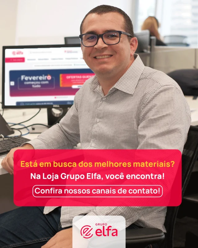 Não dá para garantir o melhor cuidado em saúde sem os melhores materiais.

Na Loja Grupo Elfa, você encontra tudo o que precisa para realizar cada procedimento com segurança. Contamos com um portfólio completo e uma equipe pronta para tirar dúvidas sempre que você precisar.

Acesse o nosso site e confira! ❤️

#GrupoElfa #LojaGrupoElfa #saúde