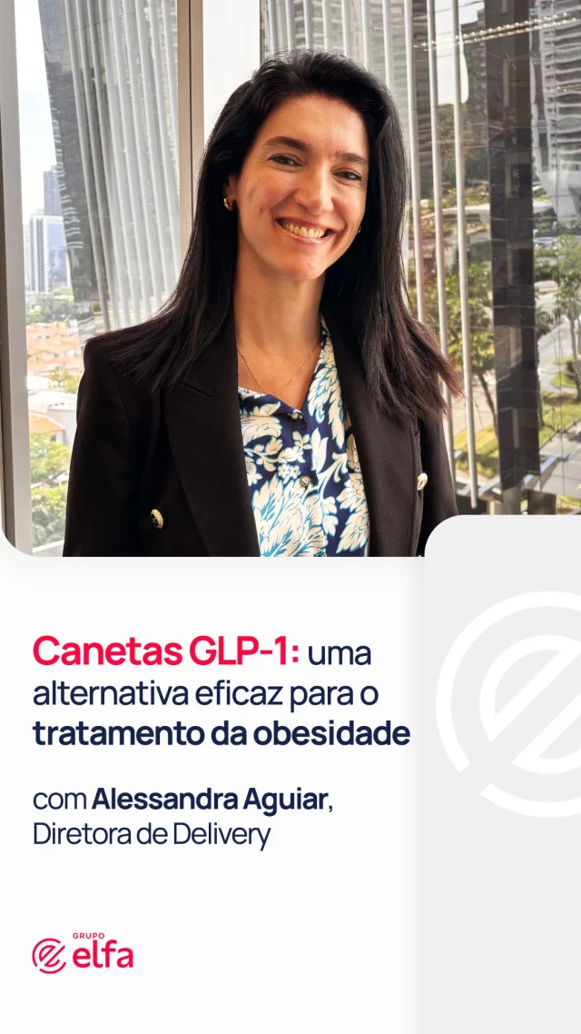 No Grupo Elfa, o compromisso na distribuição de saúde requer atenção a temas relevantes da medicina. Um deles é a caneta GLP-1, indicada para o emagrecimento e controle da diabetes.

O tratamento abriu novas possibilidades terapêuticas, menos invasivas e mais eficazes, contribuindo para a qualidade de vida de muitos pacientes. Em nossas lojas de medicamentos especiais, além da venda do produto, oferecemos o apoio de uma equipe especializada, orientando desde a aplicação ao armazenamento correto, ajudando a promover a eficácia em cada etapa.

Assista ao depoimento da Alessandra Aguiar, Diretora de Delivery, e saiba mais!

#GrupoElfa #saúde #obesidade