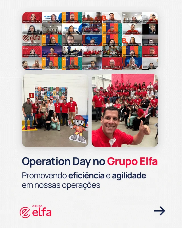 No #TBT de hoje, destacamos a 10ª edição do Operation Day do Grupo Elfa! ❤️

Mais do que um evento, este é um espaço de conexão, transparência e alinhamento de expectativas. Com participação ativa de líderes e colaboradores, fortalecemos ainda mais a excelência em cada etapa das nossas operações.

Seguimos juntos, com intensidade, ampliando caminhos e levando saúde a milhões de vidas!

#GrupoElfa #OperationDay #saúde