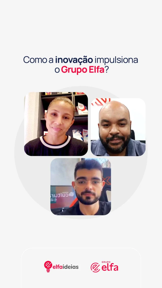 A inovação é parte fundamental do Grupo Elfa, e está presente em todas as áreas, dos negócios à operação. 💡

Com o Elfa Ideias, fortalecemos a colaboração entre equipes e valorizamos as ideias de quem encontra, na prática diária, oportunidades estratégicas de melhoria contínua.

Na 5ª edição do programa, recebemos mais de 200 ideias, enviadas por 150 colaboradores. Toda essa dedicação gerou mais de R$145 milhões em impacto financeiro, um reflexo direto da nossa excelência operacional orientada para resultados!

Conheça algumas das ideias que foram destaque no último Pitch Day do Elfa Ideias! ❤️

#GrupoElfa #ElfaIdeias #inovação #intraempreendedorismo #saúde