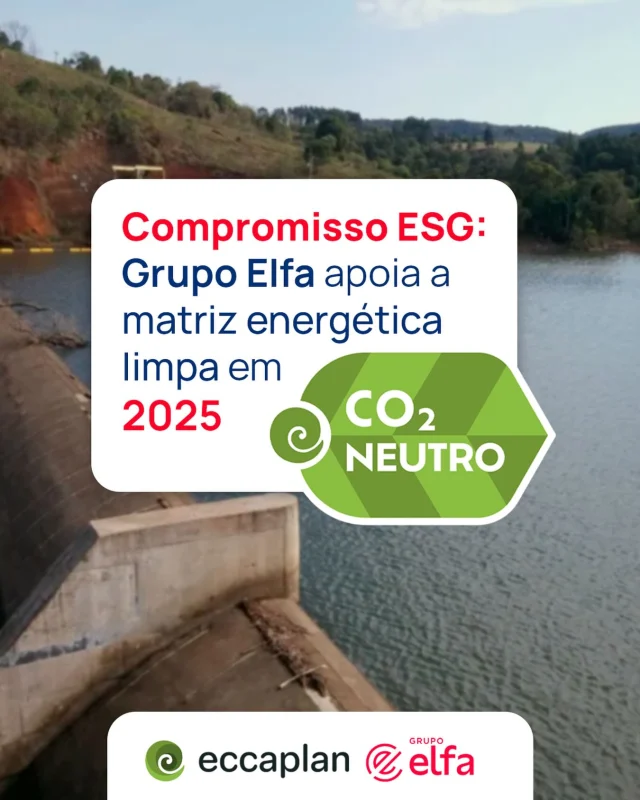No Grupo Elfa, distribuímos saúde com agilidade e segurança, sem deixar de lado o cuidado com o planeta. 🌱

Como parte do nosso compromisso ESG, neutralizamos as emissões diretas de gases de efeito estufa em 2025 através de créditos de carbono oriundos de projetos ambientais certificados e reconhecidos por seu impacto positivo.

Esse é o resultado de uma estratégia que prioriza a preservação ambiental por meio de investimentos como o projeto Pequena Central Hidrelétrica Rondinha, localizado em Santa Catarina, que visa substituir energia de fontes fósseis gerando baixo impacto.

Seguimos juntos, contribuindo com o meio ambiente e ampliando caminhos para levar saúde a milhões de vidas! ❤️

#GrupoElfa #carbononeutro #GEE