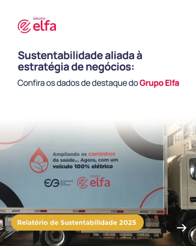 Ampliar os caminhos da saúde também significa colocar em prática uma gestão ambiental responsável em todos os níveis. 🌱

Neste Dia do Meio Ambiente, destacamos os avanços do Grupo Elfa em diferentes frentes da nossa agenda ESG, fortalecendo o monitoramento das operações e consolidando práticas mais ecológicas e renováveis em toda a cadeia logística.

Saiba como nossas iniciativas estão gerando resultados concretos para um futuro mais sustentável. ❤️

#GrupoElfa #DiadoMeioAmbiente #sustentabilidade #meioambiente #ESG