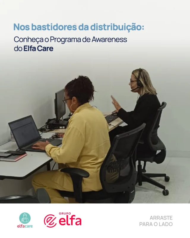 A informação certa pode salvar vidas e transformar o cuidado com o paciente. 🩺

Pensando nisso, o Grupo Elfa desenvolveu o Programa de Awareness: serviço oferecido pelo Elfa Care que leva orientação qualificada para profissionais e pacientes em tratamentos de alta complexidade.

Assim damos mais um passo para ampliar o acesso à saúde em todo o país!

Arraste para o lado para conferir e conte aqui nos comentários: você já conhecia essa iniciativa? 💬

#GrupoElfa #ElfaCare #awareness #saúde