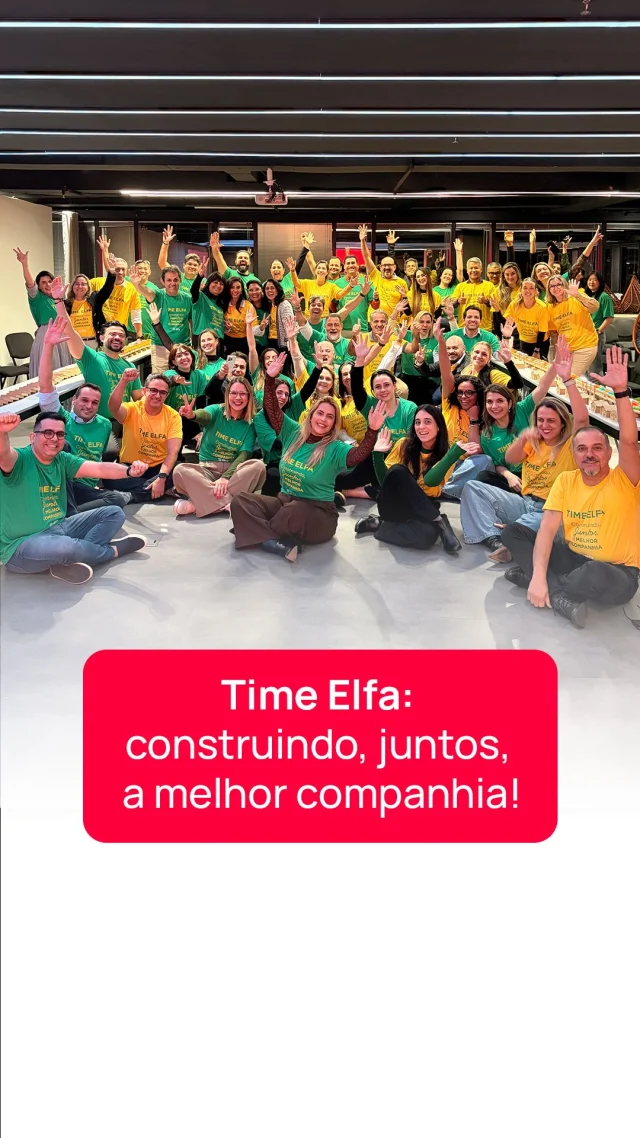 No Grupo Elfa, olhamos para o futuro com a certeza de que nosso maior diferencial é o que temos de mais valioso: nossa gente! 🤩

Cada entrega carrega o comprometimento de profissionais que atuam com excelência e propósito. Pessoas que colaboram, superam desafios e trabalham, diariamente, para levar cuidado a milhões de vidas.

É essa sinergia que nos impulsiona a inovar, evoluir e continuar ampliando os caminhos da saúde. Confira no vídeo como estamos construindo, juntos, a melhor companhia! ❤️

#GrupoElfa #saúde #NossaCultura