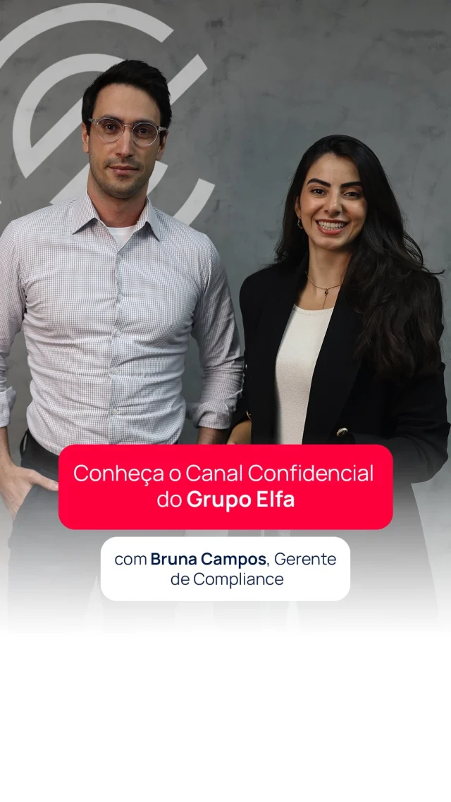 Oferecer um canal seguro para registrar denúncias é fundamental para uma cultura organizacional ética e transparente.🤝

No Grupo Elfa, o Canal Confidencial está disponível para que colaboradores, parceiros de negócio, clientes e terceiros registrem situações que possam comprometer a integridade das relações.

Saiba como o canal funciona na prática e quais os caminhos para quem deseja fazer um relato. 💻

#GrupoElfa #CanalConfidencial #ética