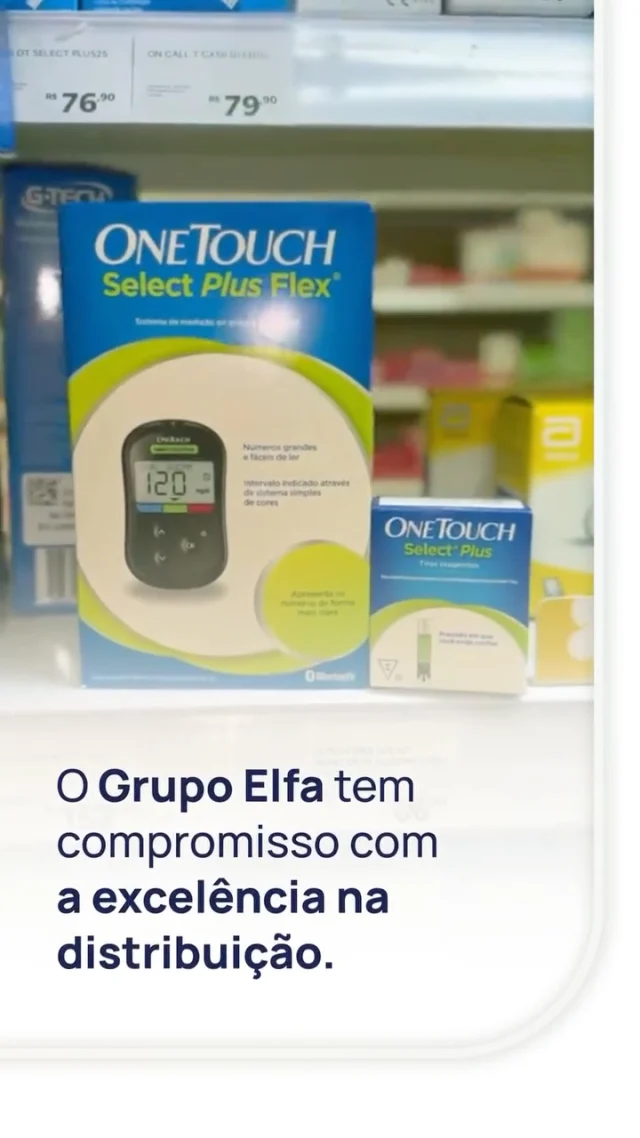 Para milhões de pessoas, acompanhar os níveis glicêmicos é parte fundamental da rotina de cuidados com a saúde. Trabalhamos lado a lado com a One Touch para ampliar o acesso a soluções que tornam esse processo mais simples e seguro.

Neste Dia Nacional da Diabetes, reforçamos a importância da conscientização e do monitoramento contínuo na promoção da qualidade de vida. Seguimos atuando, com muita dedicação, para garantir que a saúde chegue a quem precisa, no tempo certo! ❤️

#GrupoElfa #OneTouch #DiaNacionaldaDiabetes #saúde