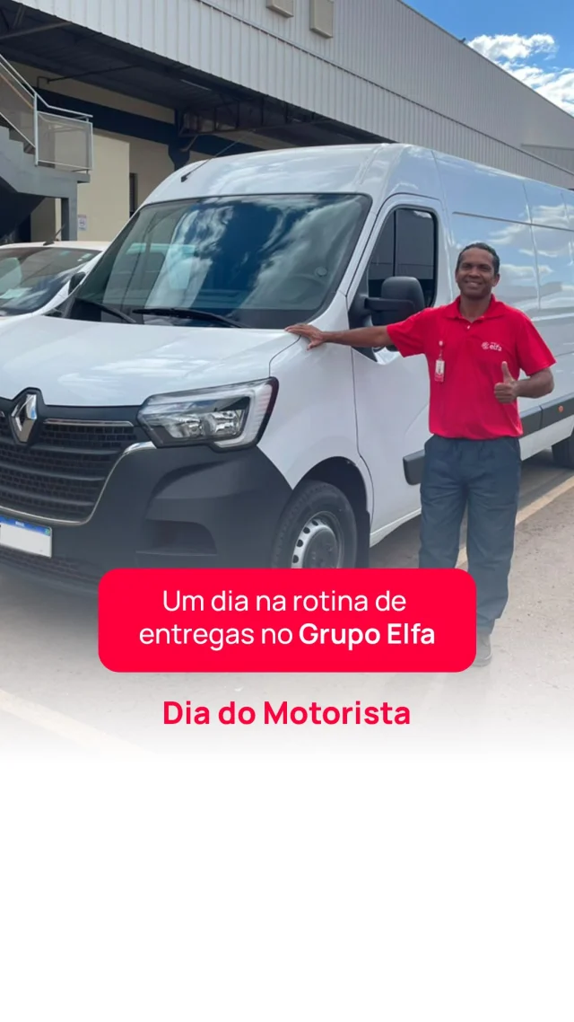 Os medicamentos e produtos médico-hospitalares do Grupo Elfa percorrem curtas e longas distâncias para promover o acesso à saúde a quem mais precisa. E cada entrega concluída representa muito mais do que o fim de uma rota! 🚚

Neste Dia do Motorista, celebramos os profissionais que fazem essa conexão acontecer com dedicação, responsabilidade e atenção em todos os trajetos, garantindo que o cuidado chegue a quem precisa.

Vem acompanhar um pouco dessa rotina com o nosso motorista da unidade de Brasília, Rodrigo Pereira. ❤️

#GrupoElfa #saúde #DiadoMotorista