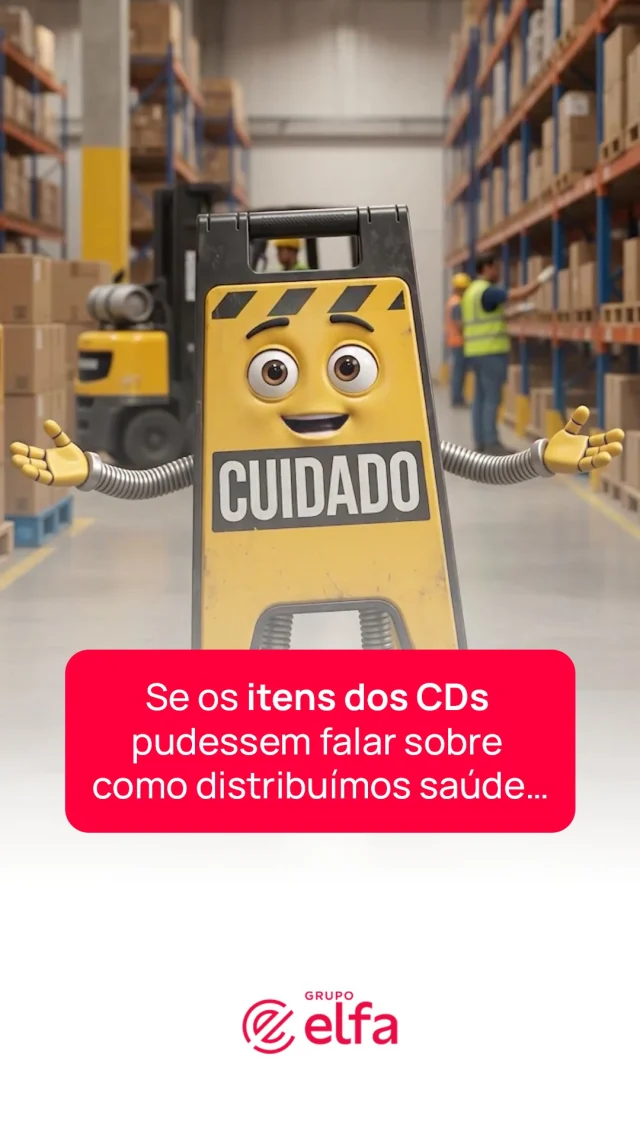 Todo Centro de Distribuição conta com equipamentos que tornam a operação mais segura e organizada. ⛑️

Cada um tem uma função específica, mas, no Grupo Elfa, todos trabalham com o mesmo objetivo: contribuir para que medicamentos e materiais hospitalares cheguem aos nossos parceiros com qualidade, eficiência e segurança.

Hoje, resolvemos inverter os papéis e deixar que eles mesmos se apresentassem. Ah, e queremos saber: qual deles merece mais reconhecimento pelo trabalho que faz todos os dias? 👷‍♀️

#GrupoElfa #saúde #segurançadotrabalho