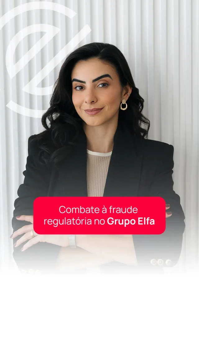 Na cadeia da saúde, integridade tem que vir antes de qualquer resultado.

O Programa de Compliance do Grupo Elfa é aplicado de modo coordenado para prevenir fraudes, combater irregularidades e promover a ética nas relações, priorizando a segurança de colaboradores, clientes, parceiros, pacientes e de toda a sociedade.

Dê play e saiba mais detalhes dessa atuação com Bruna Campos, nossa Gerente de Compliance!

#GrupoElfa #Compliance #combateafraudes