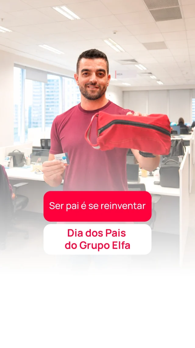 A paternidade é descobrir, todos os dias, uma nova forma de cuidar. ❤️

Neste Dia dos Pais, homenageamos os colaboradores que vivem essa transformação com um presente que também representa novos começos.

Confira como foi essa ação, e um Feliz Dia dos Pais!👨‍💼

#GrupoElfa #DiadosPais #saúde